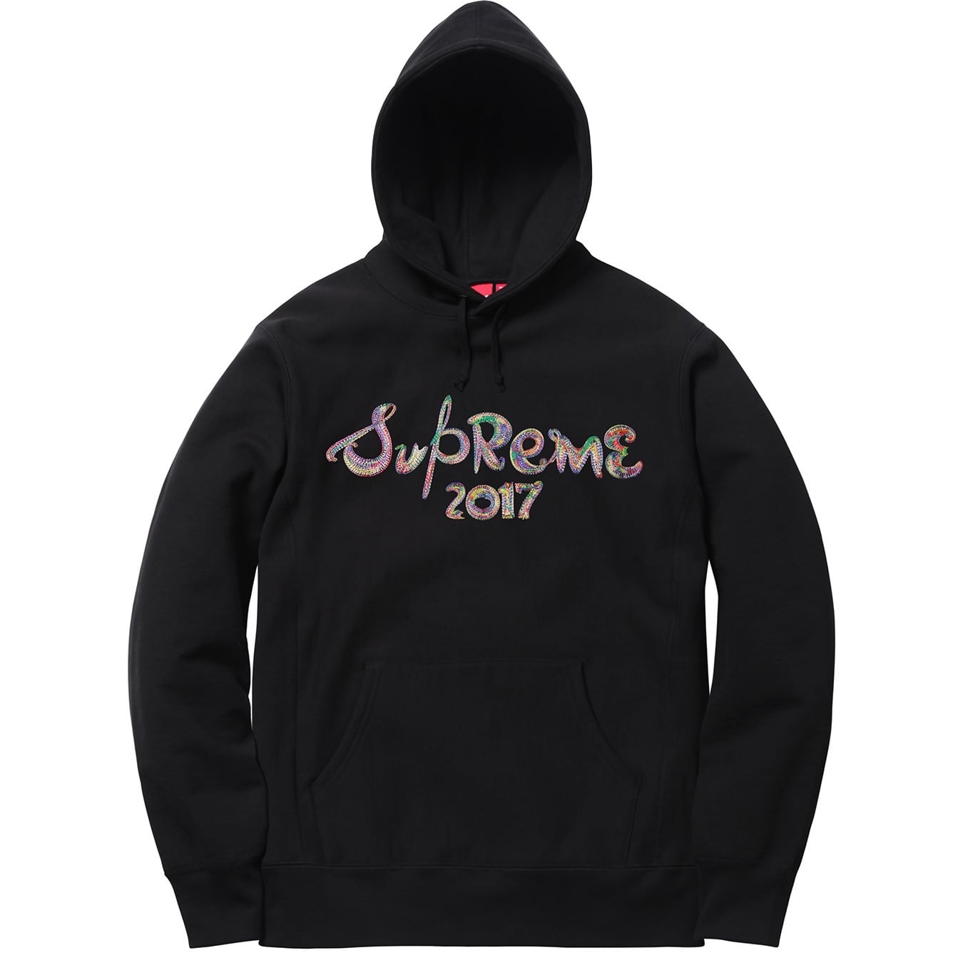 Brush Logo Hooded Sweatshirt view 5